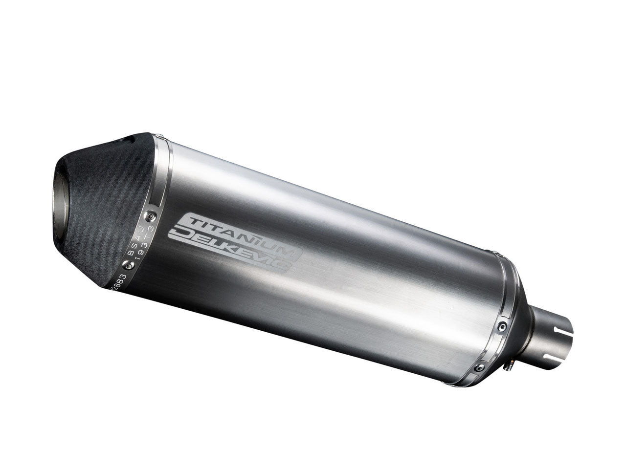 DELKEVIC Honda CMX300/500 Rebel Slip-on Exhaust 13.5" X-Oval Titanium