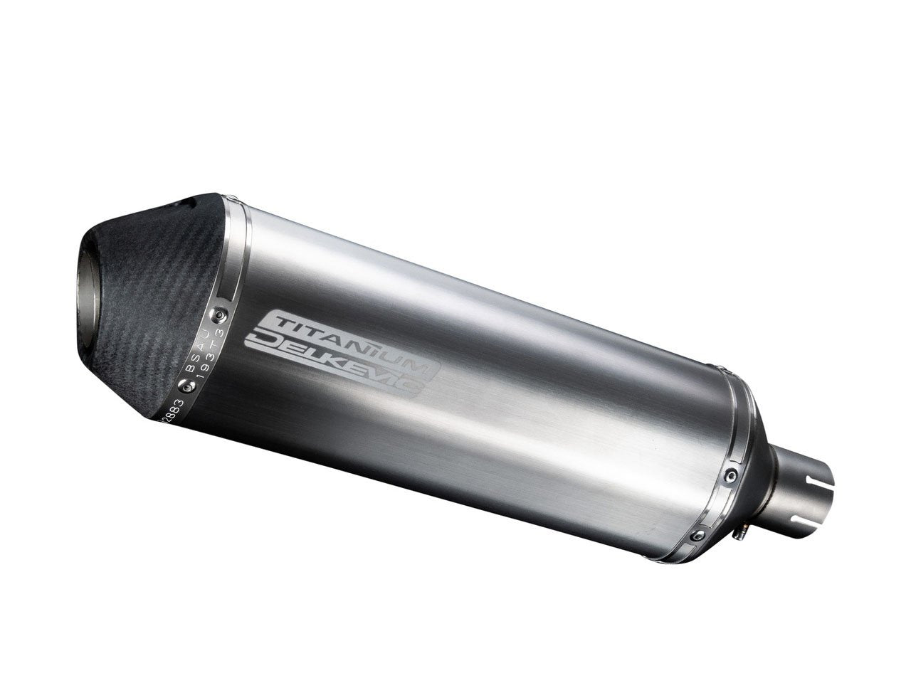 DELKEVIC Ducati Monster 796 Slip-on Exhaust 13.5" X-Oval Titanium