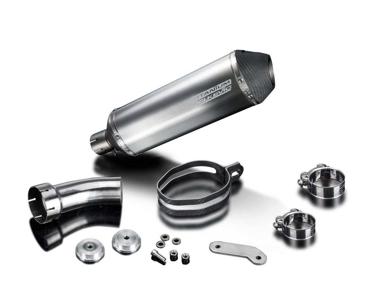 DELKEVIC BMW R nineT Slip-on Exhaust 13.5" X-Oval Titanium