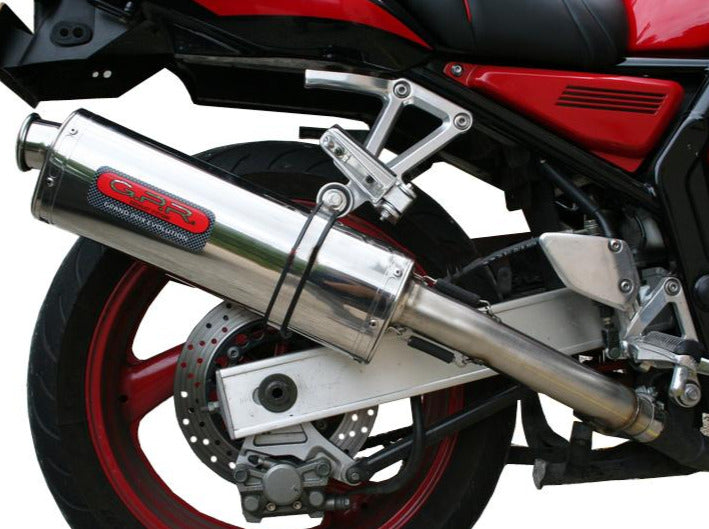 GPR Yamaha FZS600 Fazer Slip-on Exhaust "Trioval" (EU homologated)