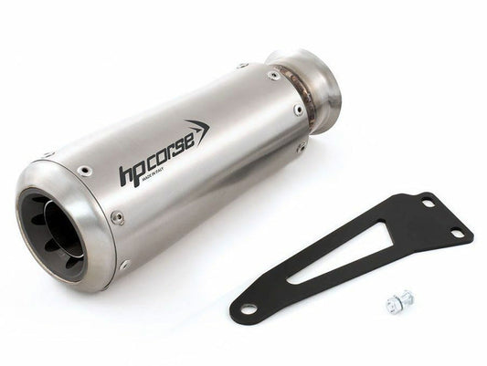 HP CORSE Kawasaki Z900RS (2018+) Slip-on Exhaust "GP-07 Inox Satin" (Racing)