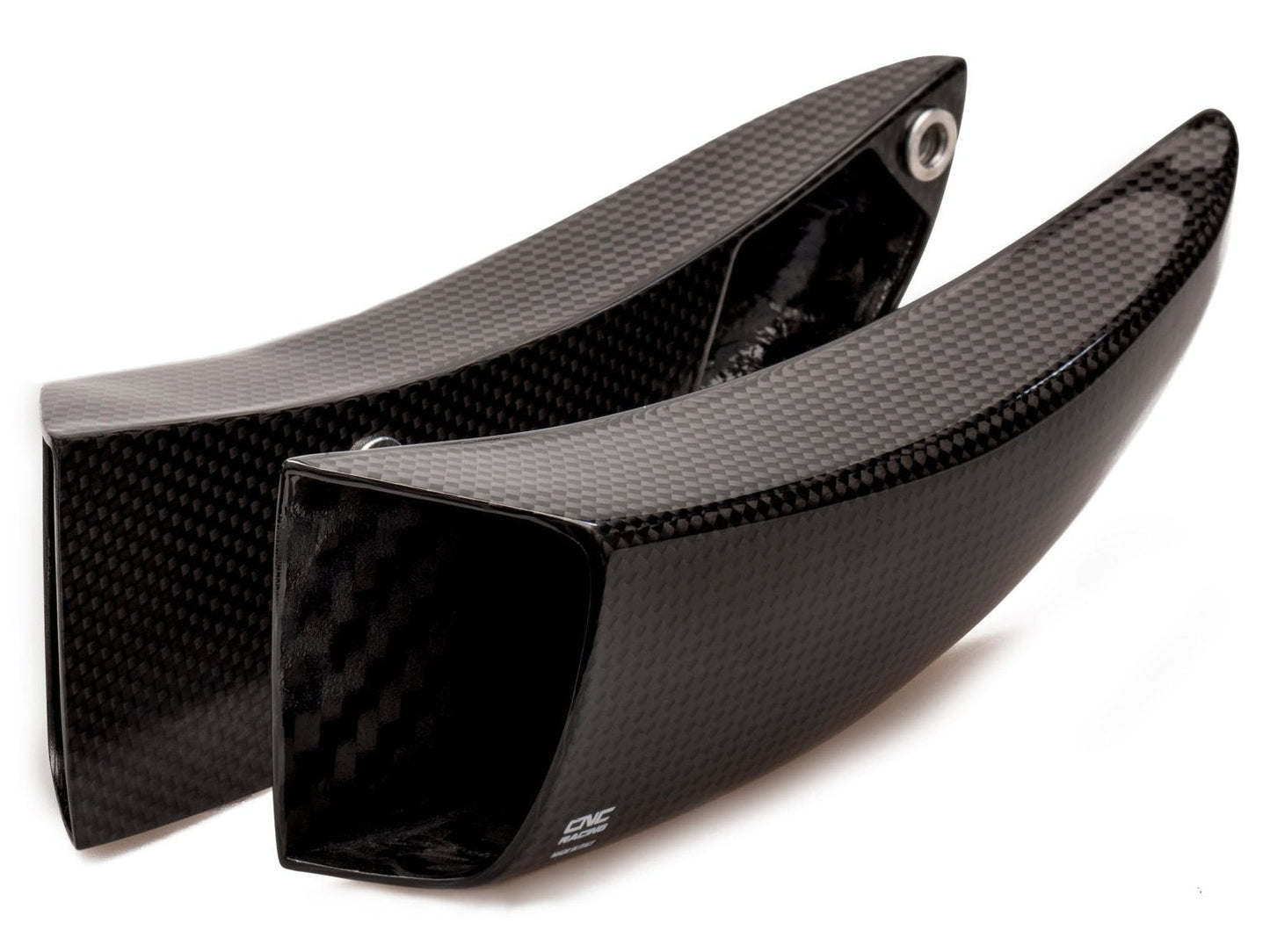 ZA701 - CNC RACING Ducati Hypermotard 1100 Evo SP Carbon Front Brake Cooler "GP Ducts"