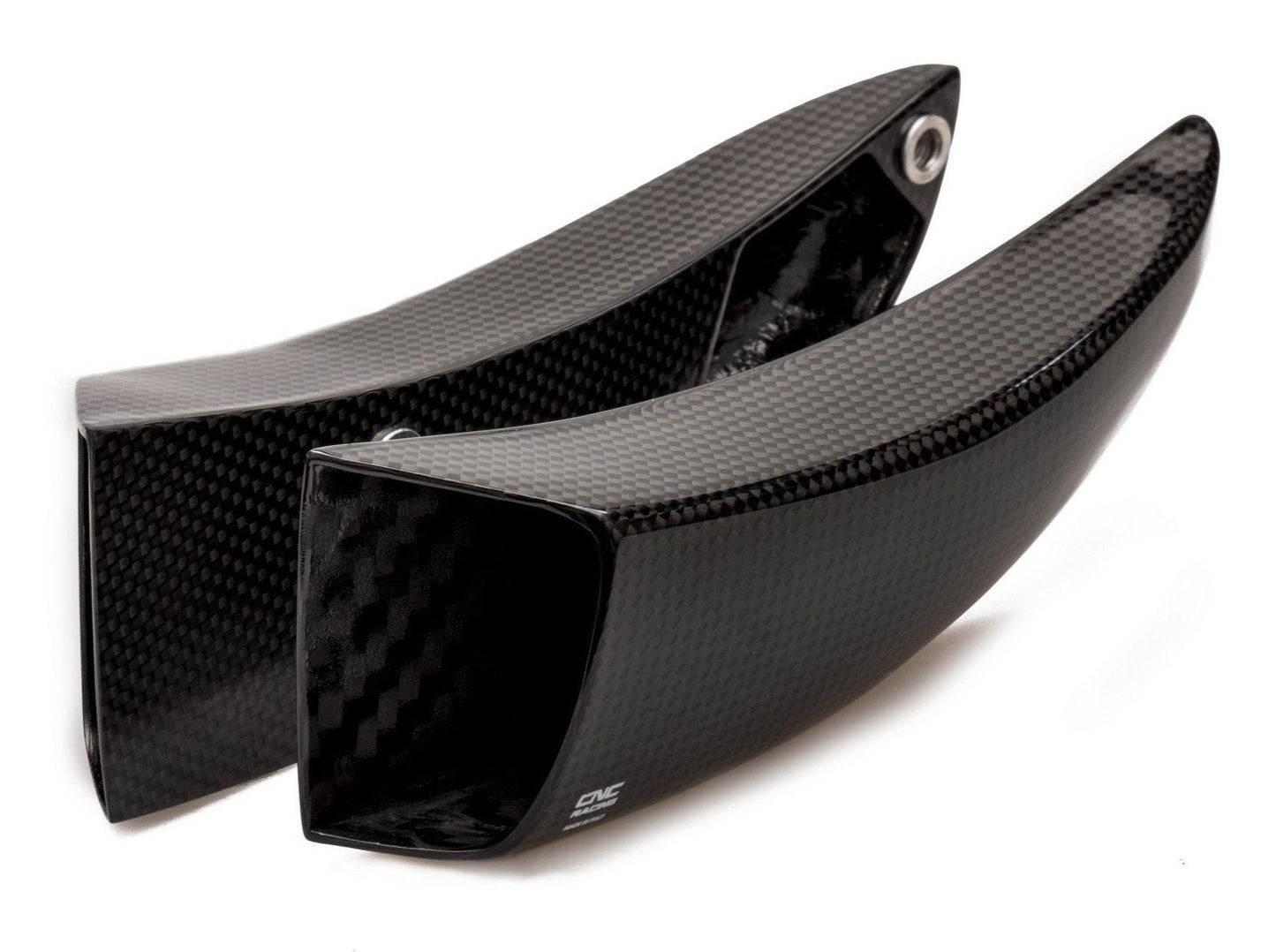 ZA701 - CNC RACING Ducati Monster 950 (2021+) Carbon Front Brake Cooling System "GP Ducts"