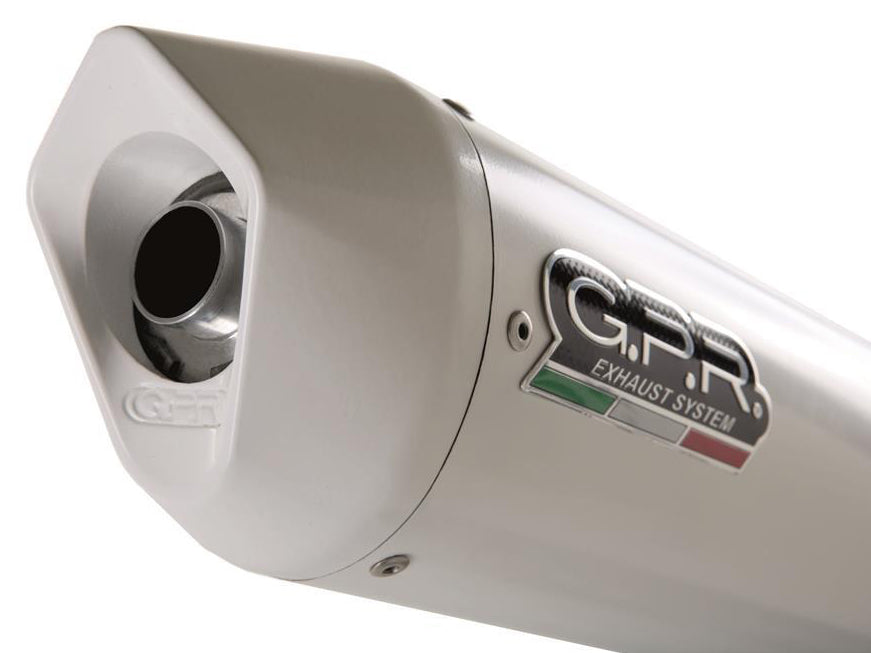 GPR Ducati Hypermotard 821 Slip-on Exhaust "Albus Ceramic" (EU homologated)