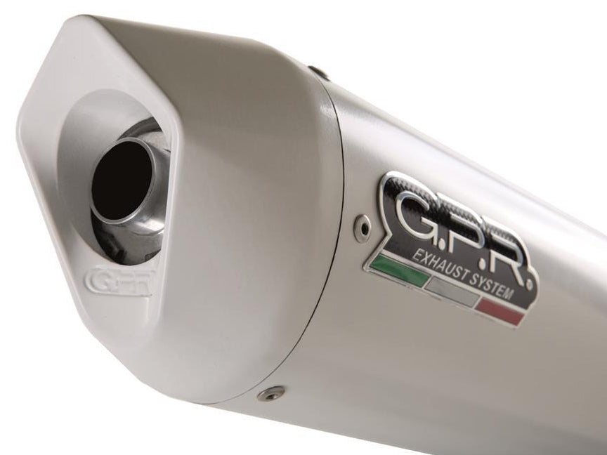 GPR Ducati Hypermotard 1100 Dual Slip-on Exhaust "Albus Ceramic" (EU homologated)