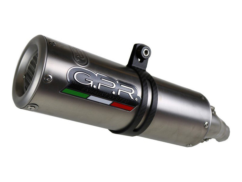 GPR Ducati Monster 1100 Dual Slip-on Exhaust "M3 Titanium Natural" (EU homologated)