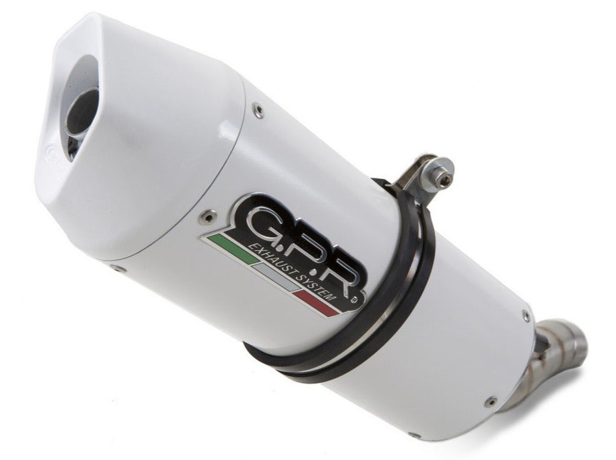 GPR Suzuki GSX1300BK B-King Dual Slip-on Exhaust "Albus Ceramic" (EU homologated)