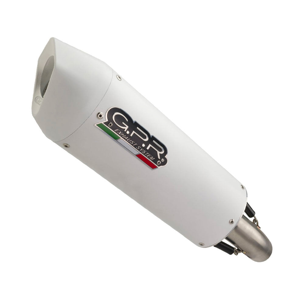 GPR Suzuki DR650 (96/16) Slip-on Exhaust "Albus Ceramic" (EU homologated)