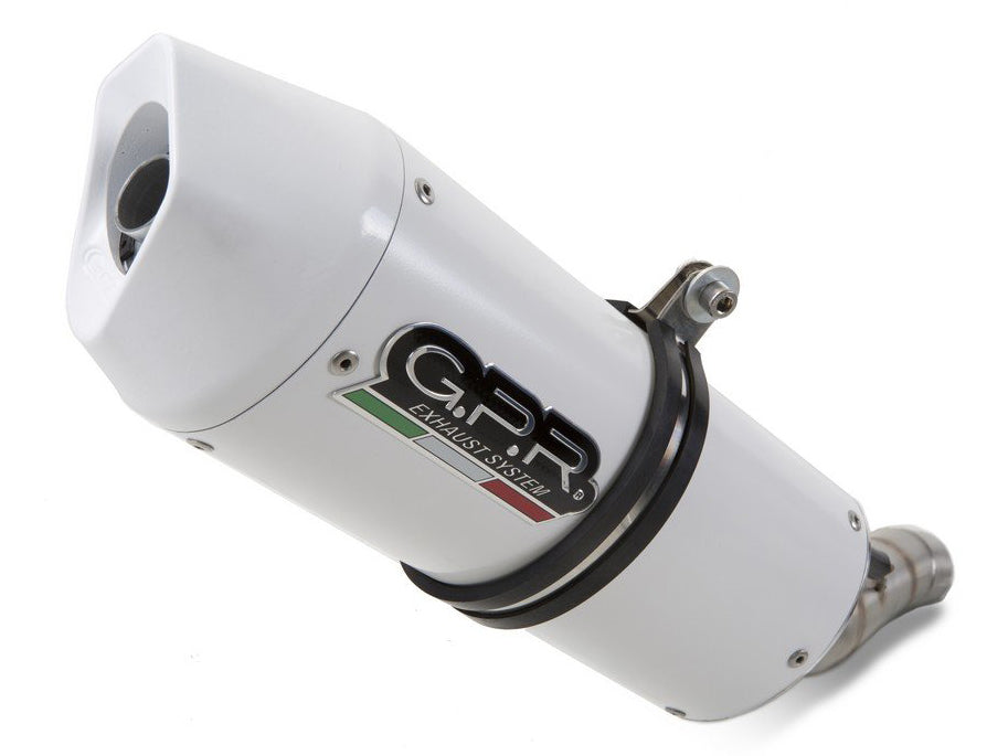 GPR Ducati Hypermotard 821 Slip-on Exhaust "Albus Ceramic" (EU homologated)