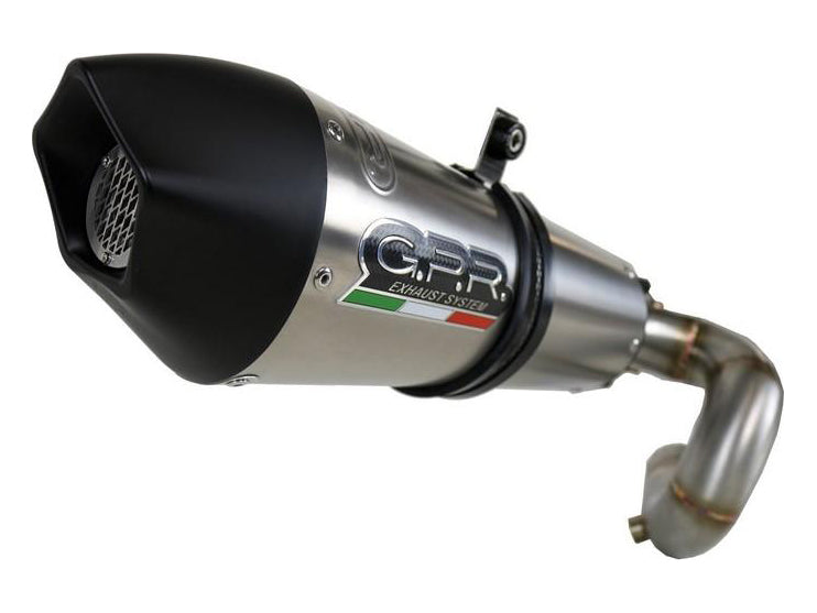 GPR Aprilia Tuono V4 1000 Slip-on Exhaust "GPE Anniversary Titanium" (EU homologated)