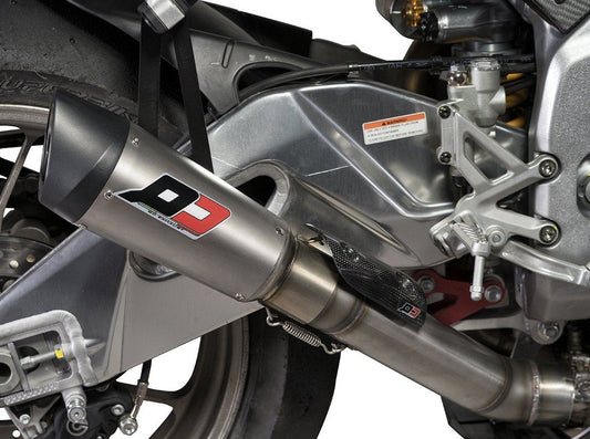 QD EXHAUST Aprilia RSV4 (18/20) Slip-on Exhaust "Gunshot" (racing)