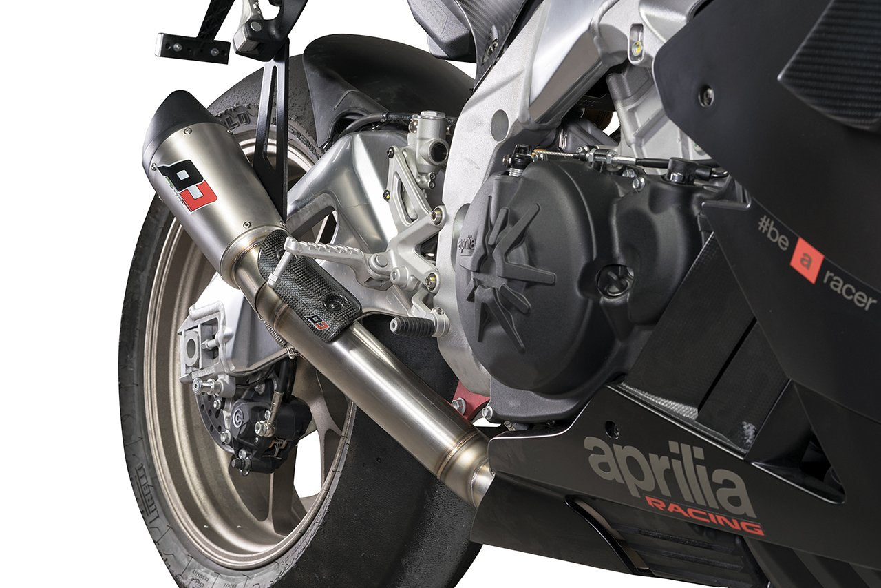 QD EXHAUST Aprilia RSV4 (18/20) Slip-on Exhaust "Gunshot" (racing)