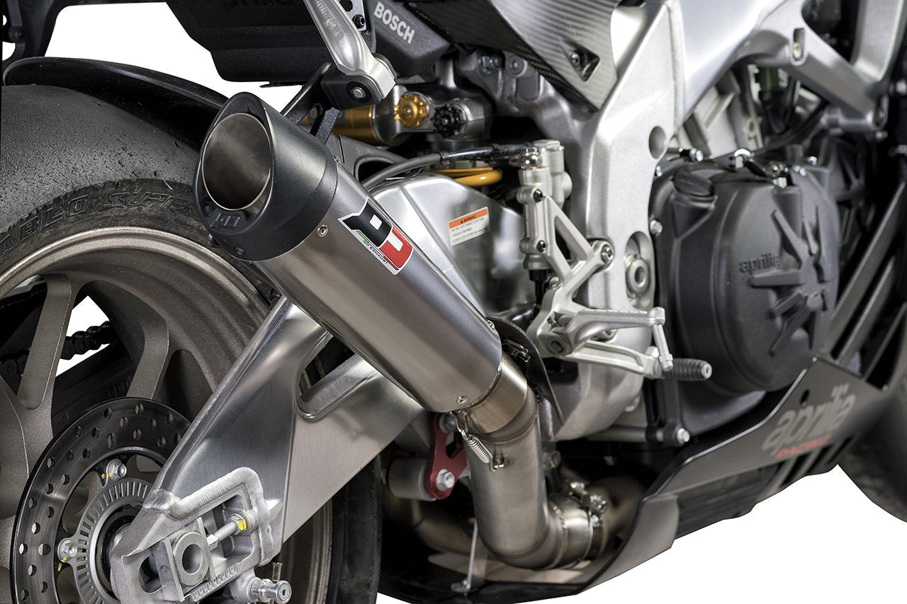 QD EXHAUST Aprilia RSV4 (18/20) Slip-on Exhaust "Tri-Cone" (racing)