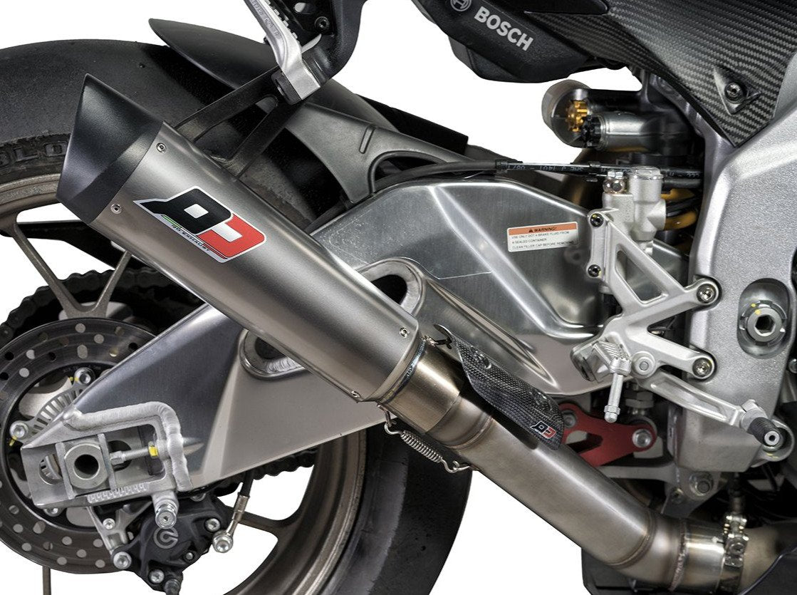 QD EXHAUST Aprilia RSV4 (18/20) Slip-on Exhaust "Tri-Cone" (racing)