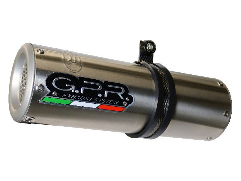 GPR Ducati Hypermotard 1100 Dual Slip-on Exhaust "M3 Inox" (EU homologated)