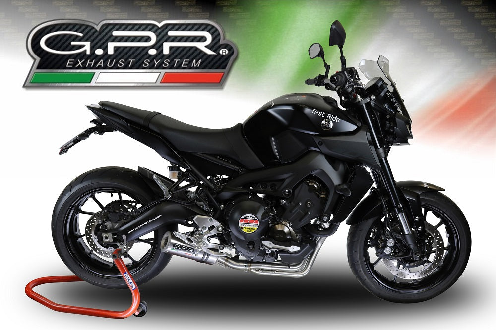 GPR Yamaha Tracer 900 (18/20) Full Exhaust System "M3 Inox" (EU homologated)