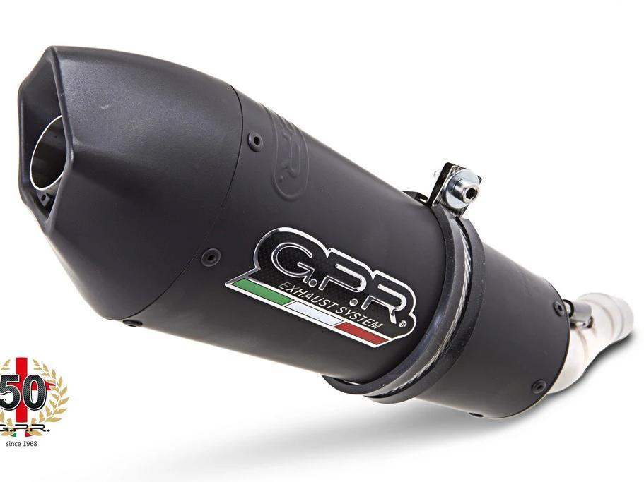 GPR Suzuki AN650 Burgman (02/12) Full Exhaust System "GPE Anniversary Black Titanium" (EU homologated)