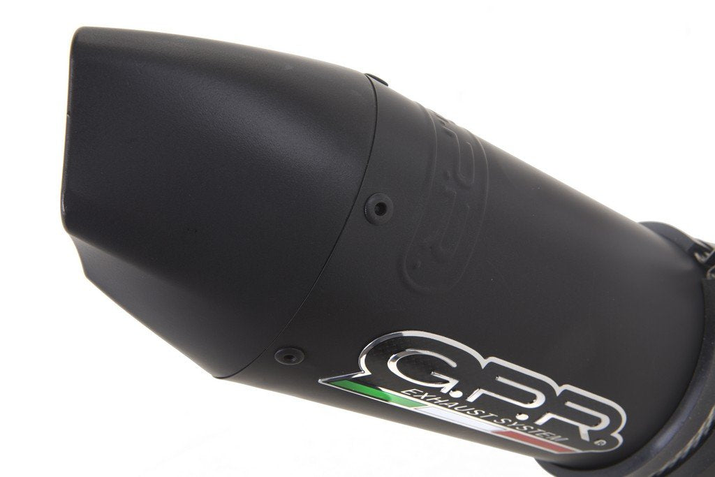 GPR Kawasaki ER-6 (05/11) Slip-on Exhaust "GPE Anniversary Black Titanium" (EU homologated)