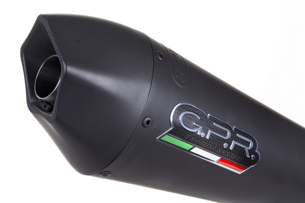 GPR Kawasaki ER-6 (05/11) Slip-on Exhaust "GPE Anniversary Black Titanium" (EU homologated)