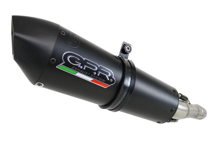 GPR Suzuki AN650 Burgman (02/12) Full Exhaust System "GPE Anniversary Black Titanium" (EU homologated)