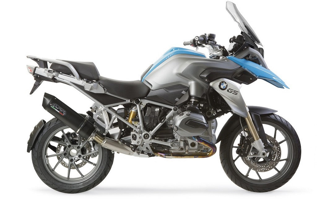 GPR BMW R1200GS / Adventure (13/18) Slip-on Exhaust "Furore Nero" (EU homologated)