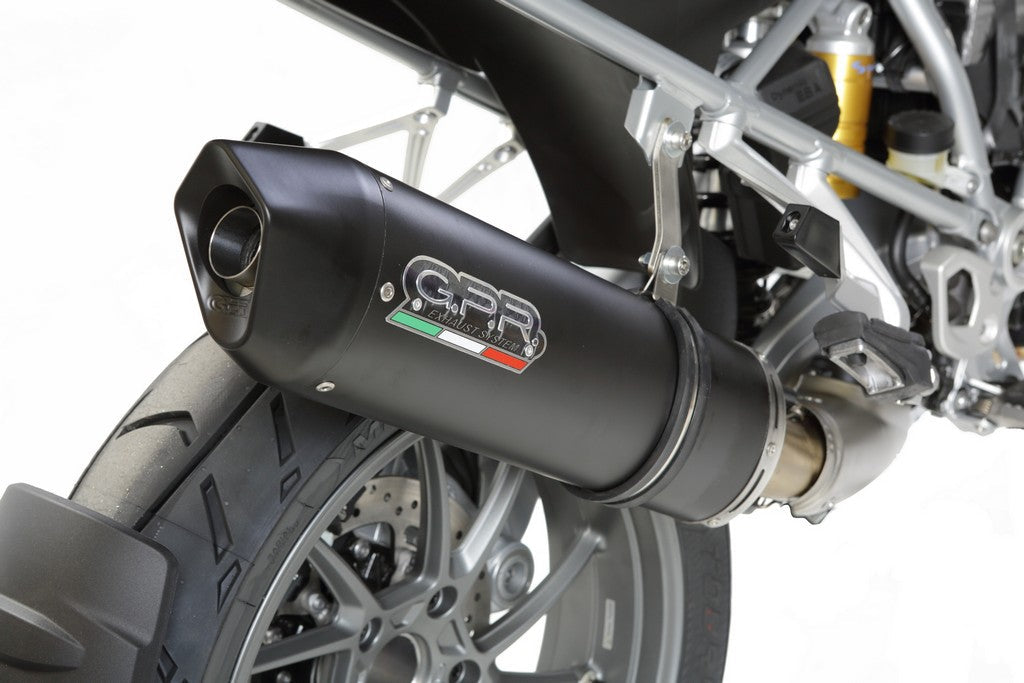 GPR BMW R1200GS / Adventure (13/18) Slip-on Exhaust "Furore Nero" (EU homologated)