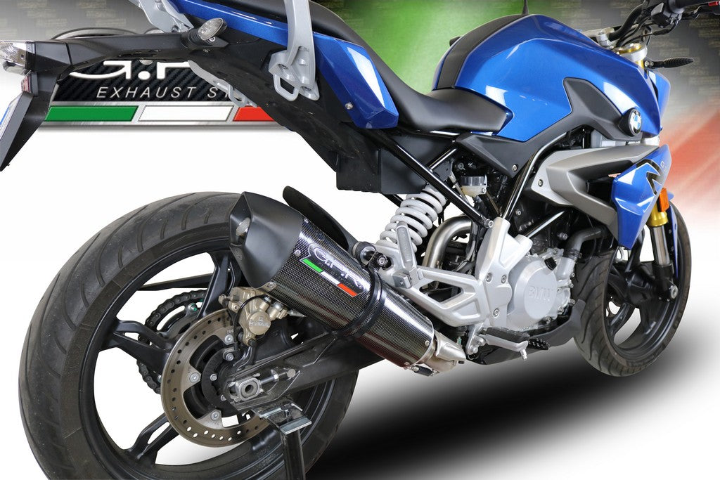 GPR BMW G310R/GS Full Exhaust System "GP Evo 4 Poppy" (EU homologated)