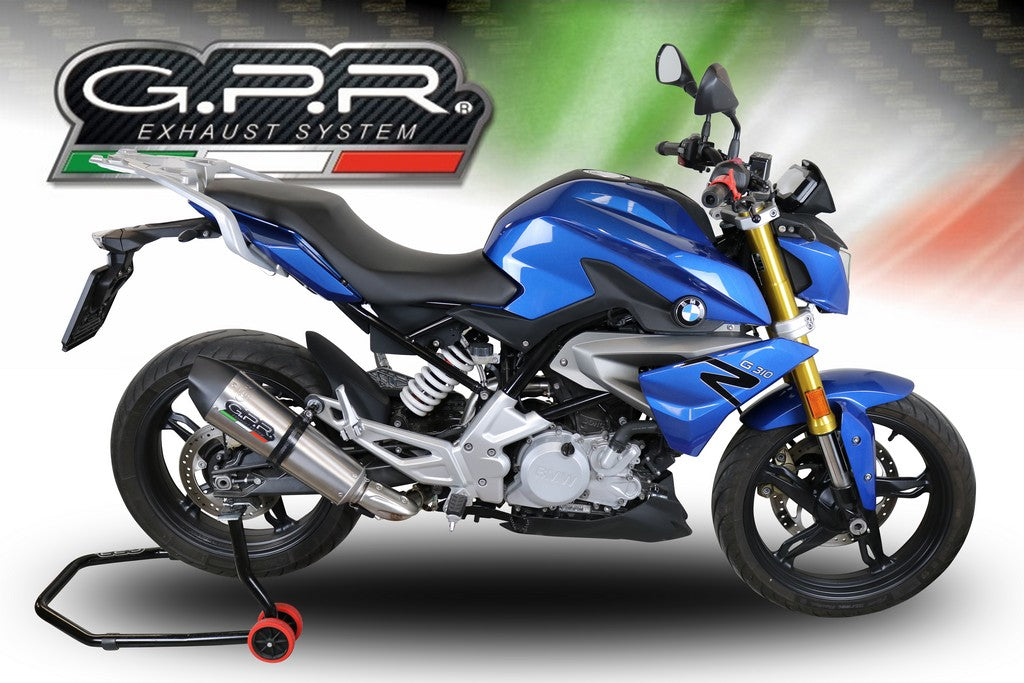 GPR BMW G310R/GS Full Exhaust System "GP Evo 4 Titanium" (EU homologated)