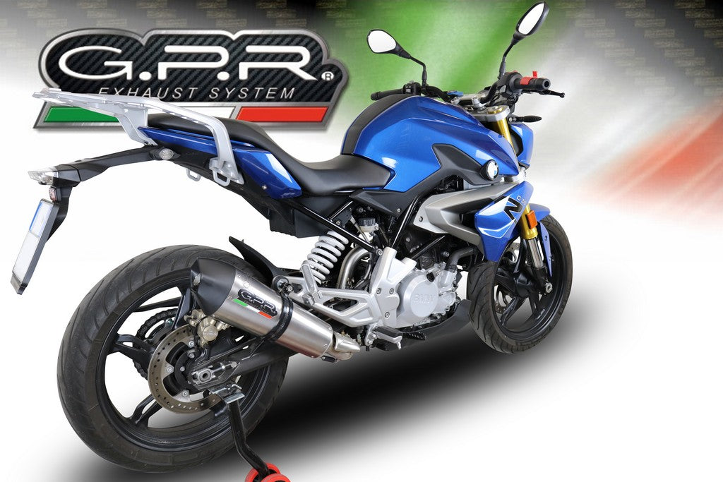 GPR BMW G310R/GS Full Exhaust System "GP Evo 4 Titanium" (EU homologated)