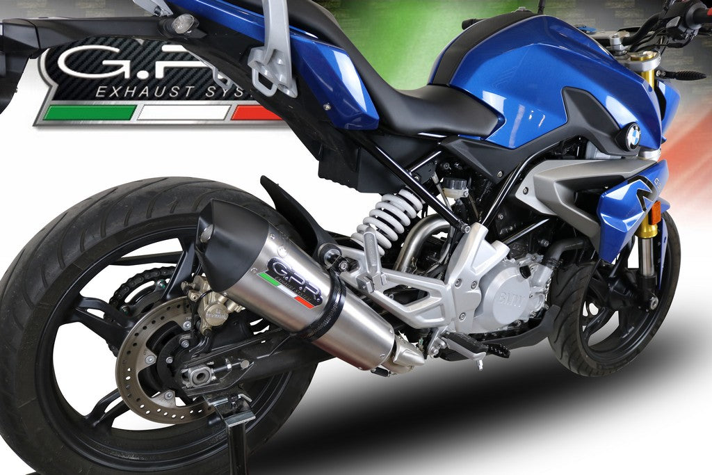 GPR BMW G310R/GS Full Exhaust System "GP Evo 4 Titanium" (EU homologated)