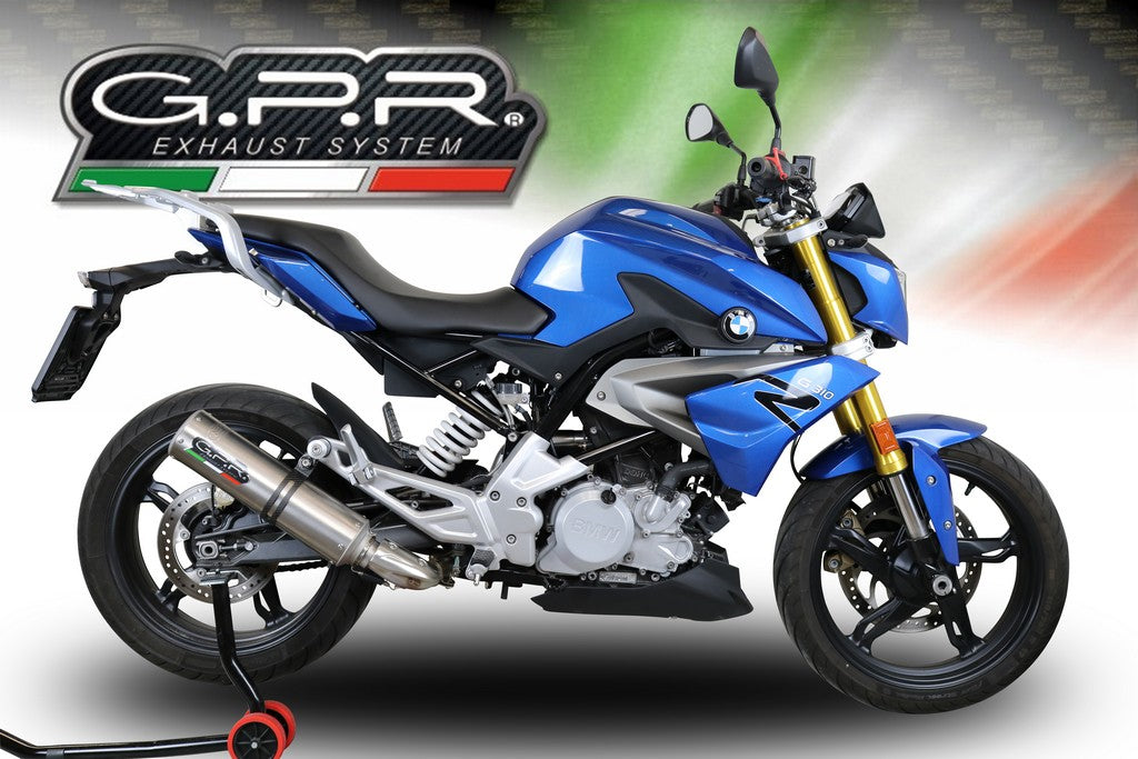 GPR BMW G310R/GS Full Exhaust System "M3 Inox" (EU homologated)