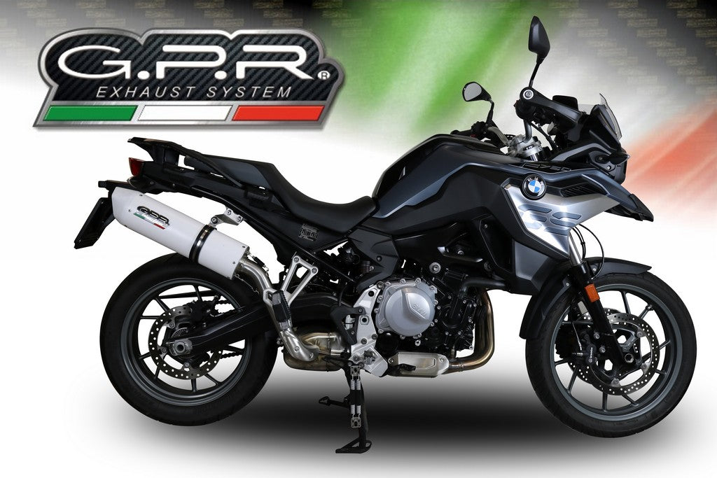 GPR BMW F750GS Slip-on Exhaust "Albus Evo 4" (EU homologated)