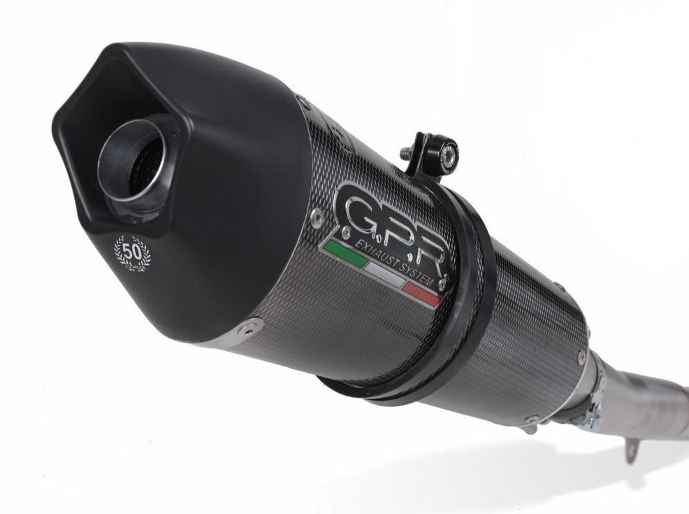 GPR BMW R1200GS (04/09) Slip-on Exhaust "GPE Anniversary Poppy" (EU homologated)