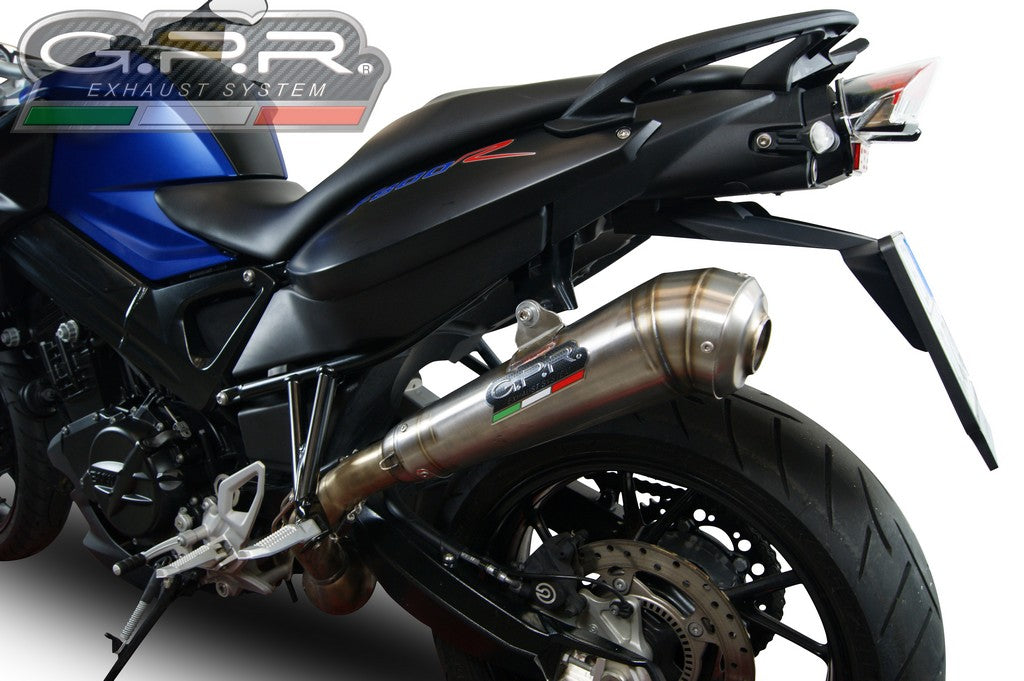 GPR BMW F800R (15/16) Slip-on Exhaust "Powercone Evo 4"