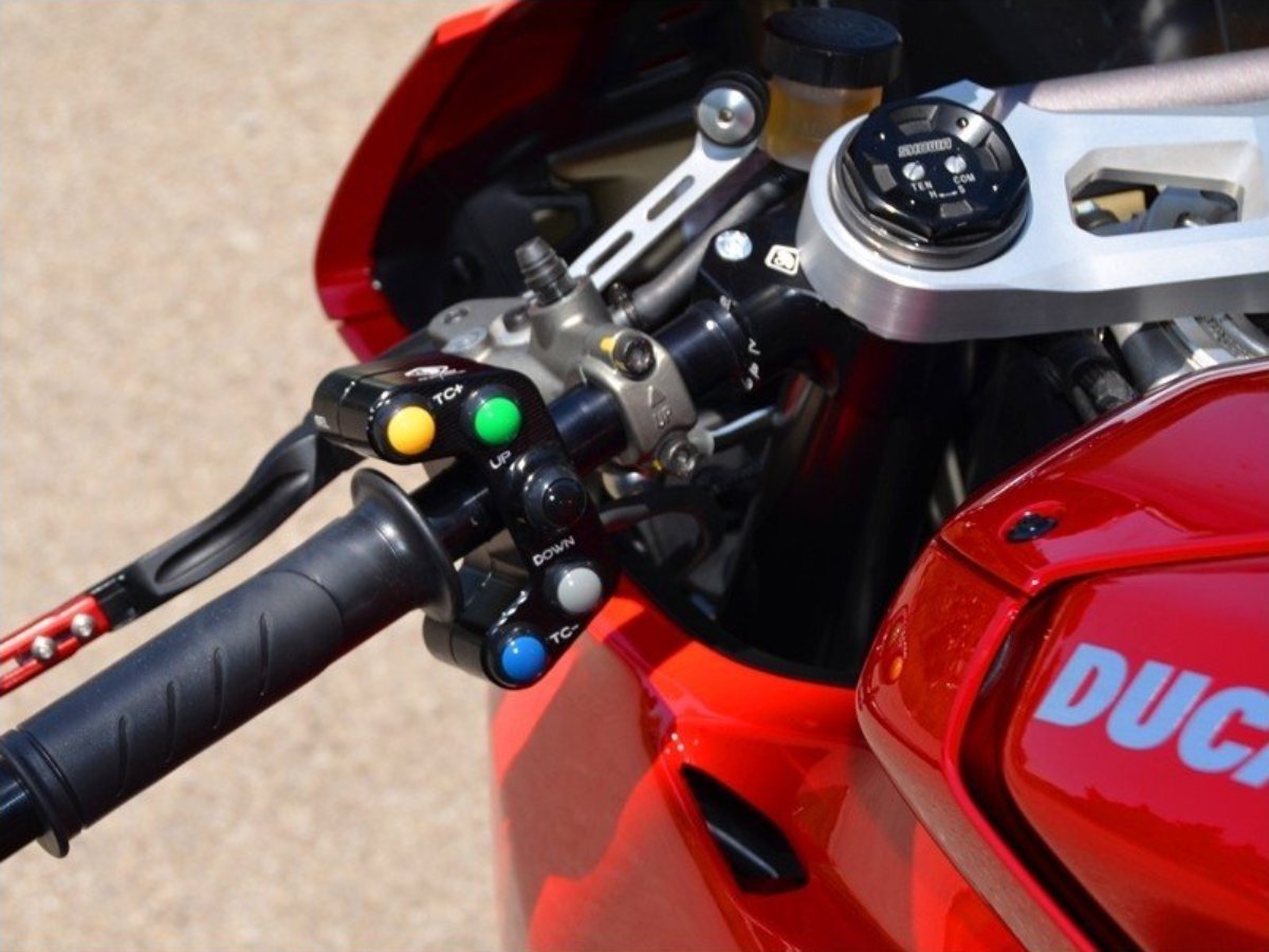 BSRA53V4 - DUCABIKE Ducati Panigale V4 MotoGP Adjustable Handlebar (Ø 53 mm; off set 15 mm.)