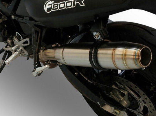 GPR BMW F800R (09/14) Slip-on Exhaust "Deeptone Inox" (racing)