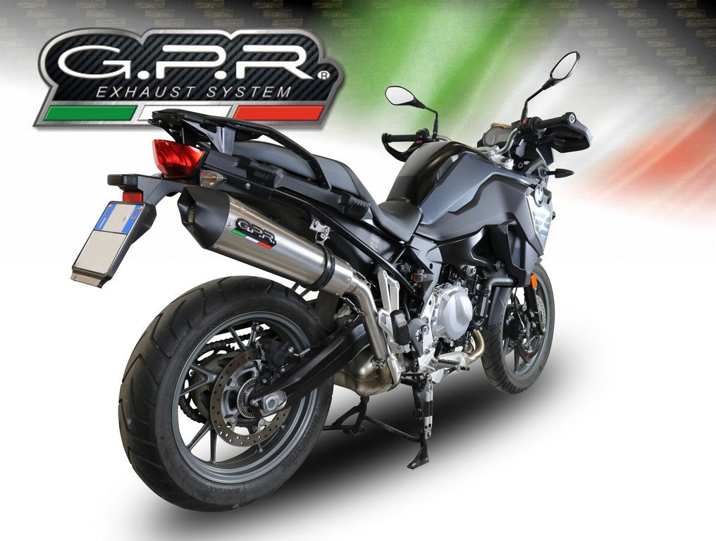 GPR Kawasaki KLE 300 Versys-X Slip-on Exhaust "GP Evo 4 Titanium" (EU homologated)