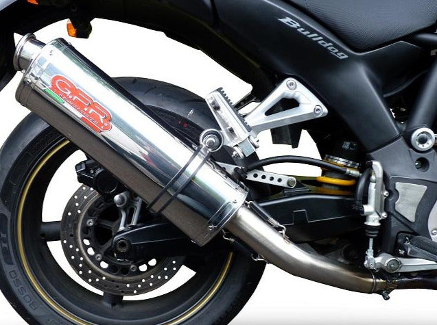 GPR Yamaha BT1100 Bulldog Dual Slip-on Exhaust "Trioval" (EU homologated)