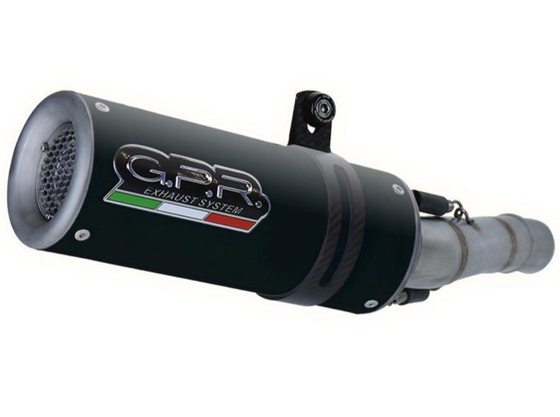 GPR MV Agusta Dragster 800/RR (18/...) Slip-on Exhaust "M3 Black Titanium" (EU homologated)