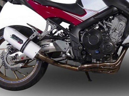 GPR Honda CBR650F Full Exhaust System "Albus Ceramic" (EU homologated)