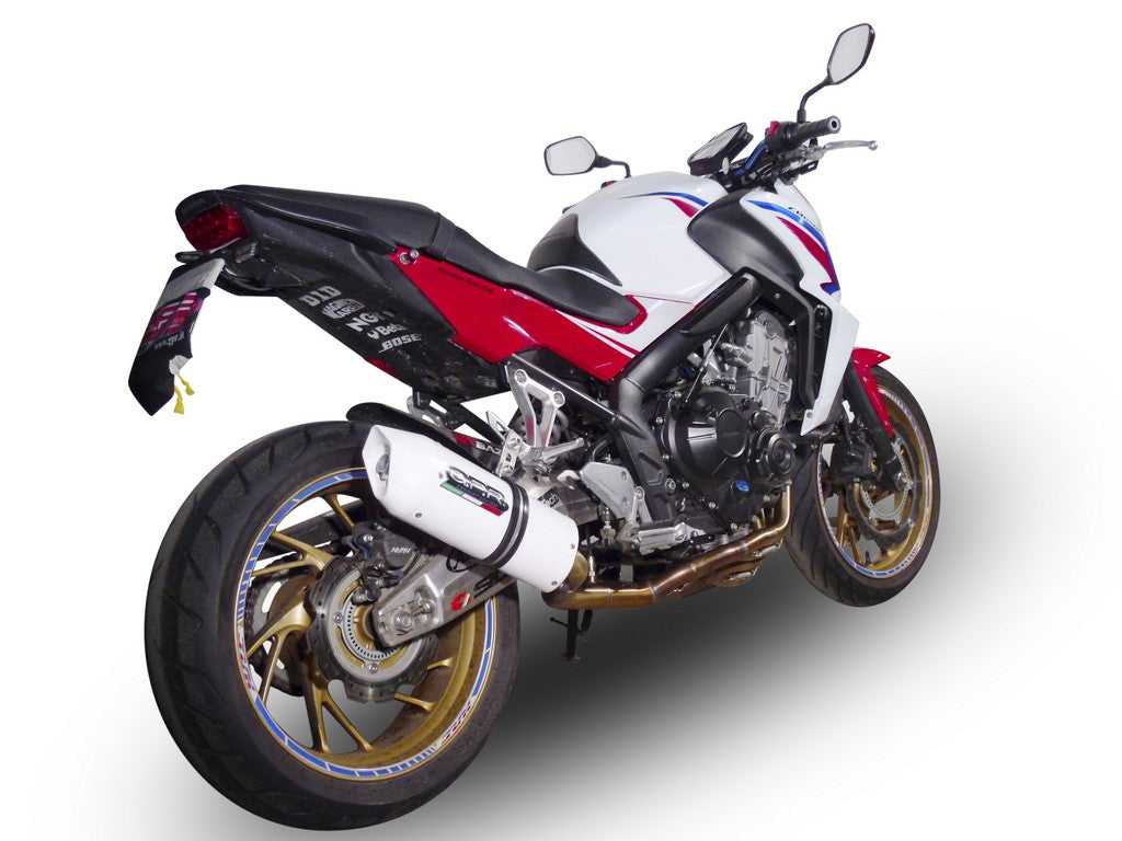 GPR Honda CBR650F Full Exhaust System "Albus Ceramic" (EU homologated)