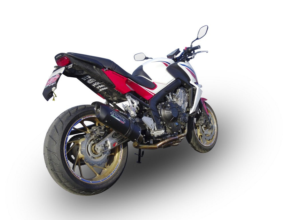 GPR Honda CB650F Full Exhaust System "Furore Nero" (EU homologated)