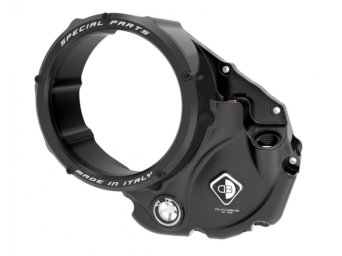 CCDV05 - DUCABIKE Ducati Oil Bath Clear Clutch Cover "3D Evo"