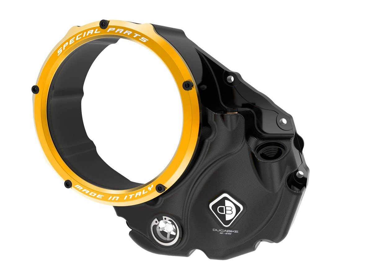 CCDV06 - DUCABIKE Ducati Oil Bath Clear Clutch Cover "3D Evo"