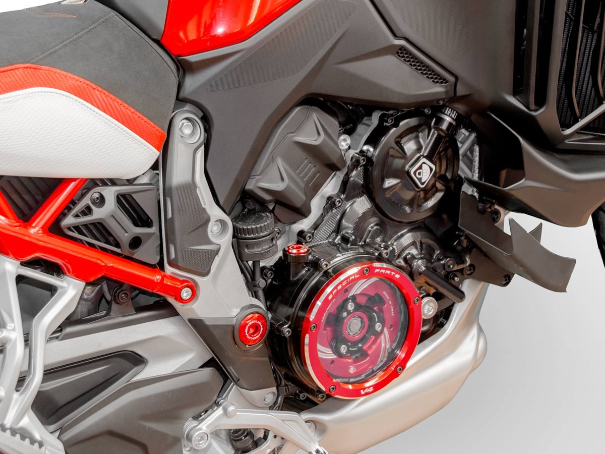 CCDV09 - DUCABIKE Ducati Multistrada V4 (2021+) Clear Clutch Cover Transformation Kit