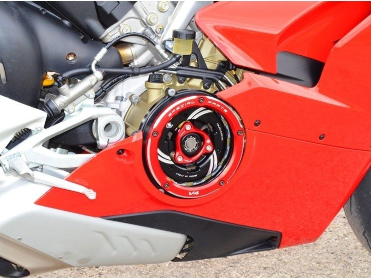 CCV401 - DUCABIKE Ducati Panigale V4 Clear Clutch Cover