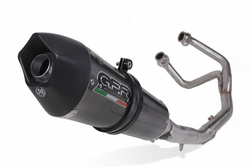 GPR Yamaha XSR900 (16/20) Full Exhaust System "GP Evo 4 Poppy"