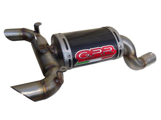 GPR Suzuki GSR600 Slip-on Exhaust "Carbon Ghost" (EU homologated)