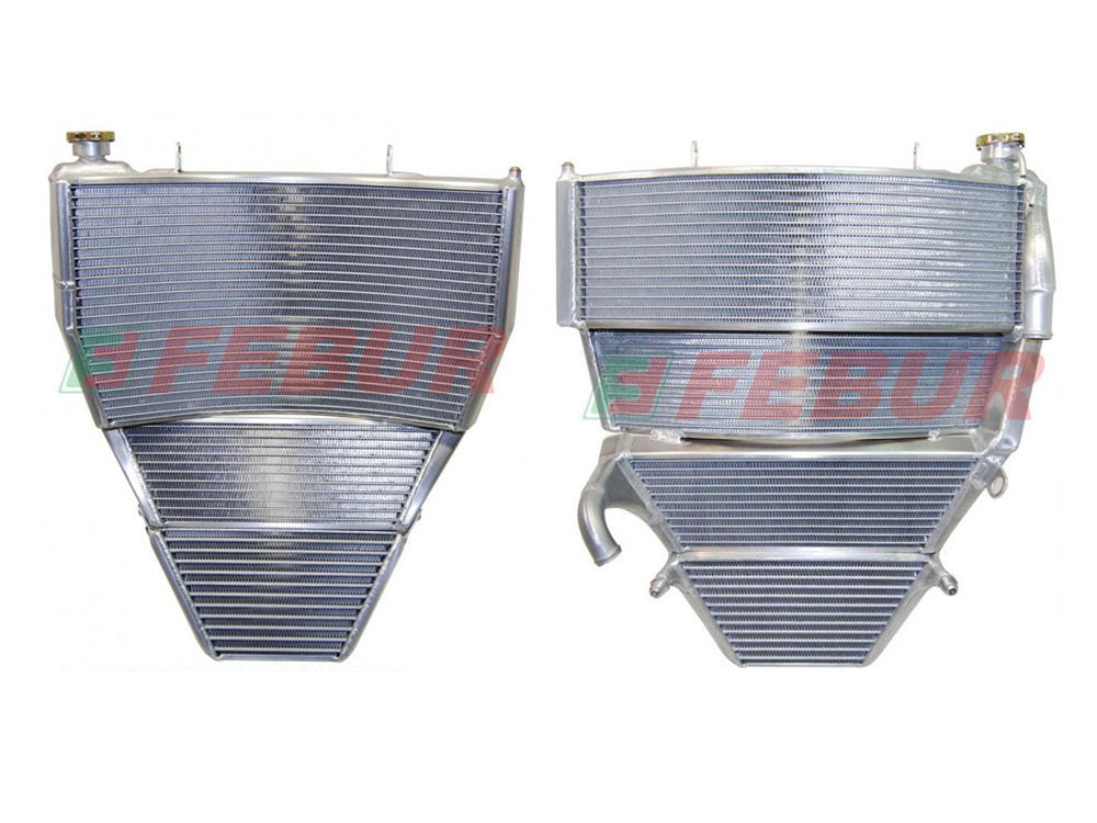 FEBUR Suzuki GSX-R1000 (05/06) Complete Racing Water and Oil Radiator