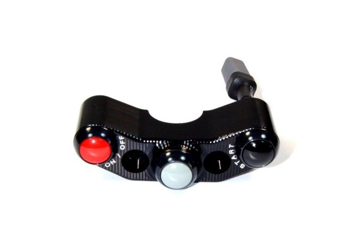 CPPI07 - DUCABIKE Ducati Panigale V4 Brake Pump Bracket with Integrated Buttons (Brembo Radial/RCS)